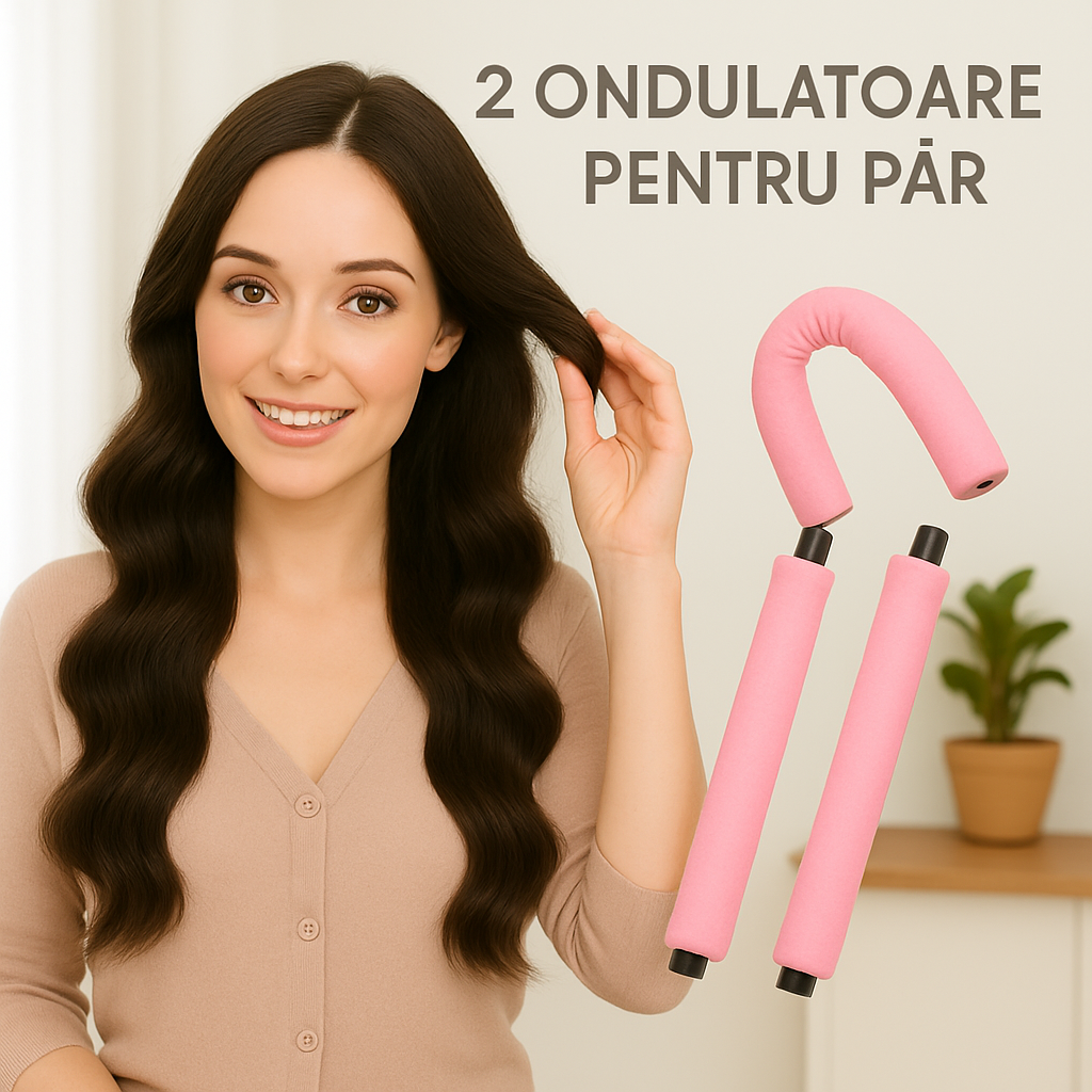 😍 2 + 2 CADOU ONDULATOARE PENTRU PAR